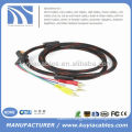 High Quality 5 feet 1.5M HDMI cable to RCA cable Video Audio AV Cable